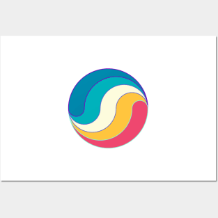 Colorful circle Posters and Art